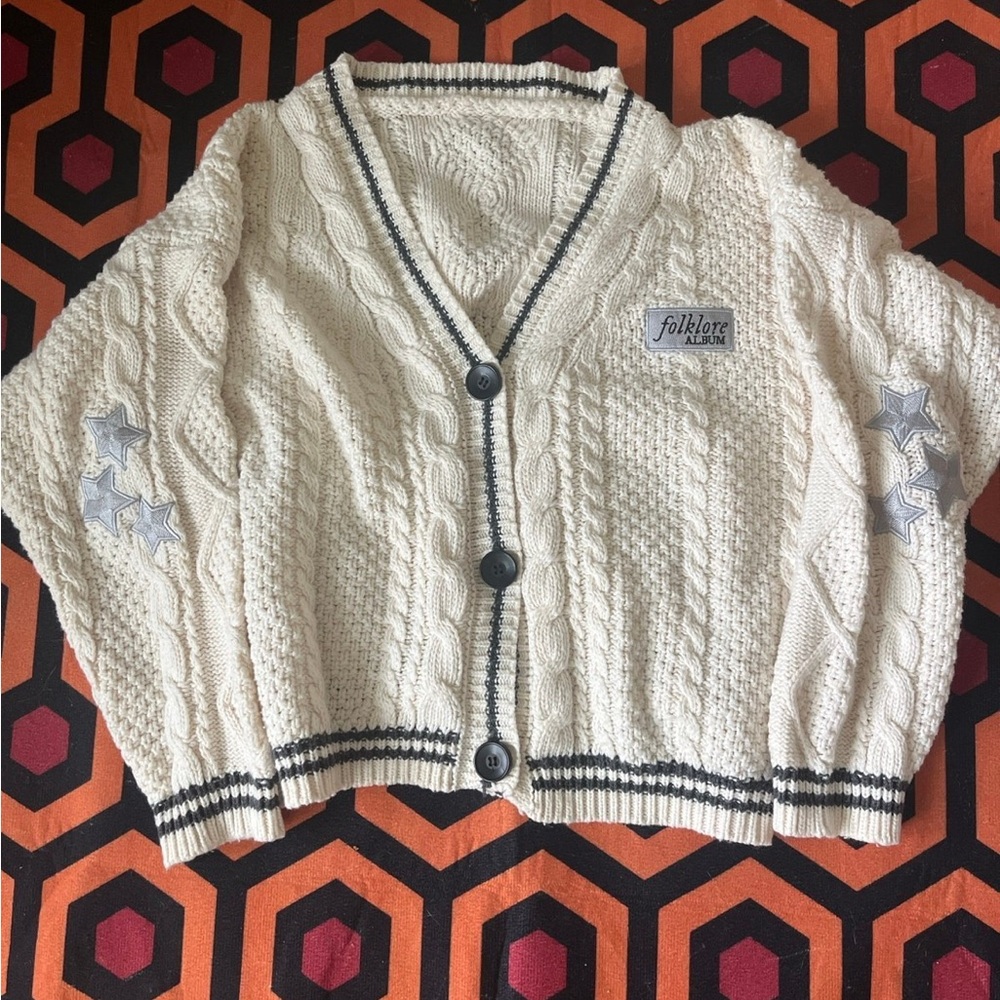 ~*ORIGINAL*~ Folklore Authentic Cardigan Taylor Swift Merch size MD/L